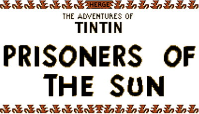 The Adventures of Tintin: Prisoners of the Sun - Clear Logo Image