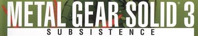 Metal Gear Solid 3: Subsistence - Banner Image