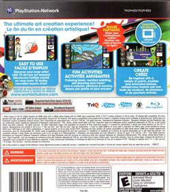 UDraw Studio: Instant Artist - Box - Back Image