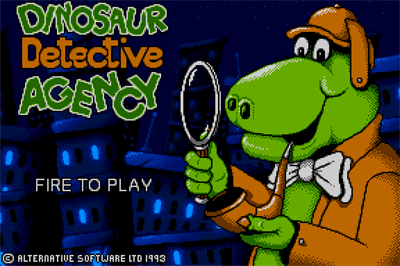 Dinosaur Detective Agency - Screenshot - Game Title Image