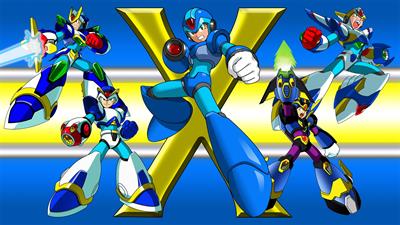 Mega Man Maverick Hunter X - Fanart - Background Image