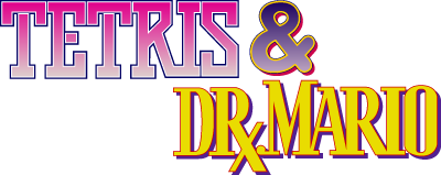 Tetris & Dr. Mario - Clear Logo Image