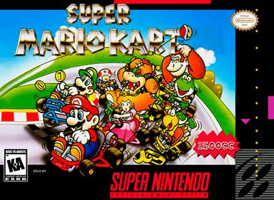 Super Mario Kart 1500cc - Box - Front - Reconstructed Image