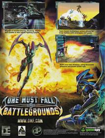 One Must Fall: Battlegrounds - Advertisement Flyer - Front Image