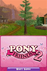 Pony Friends 2 - Screenshot - Game Title Image