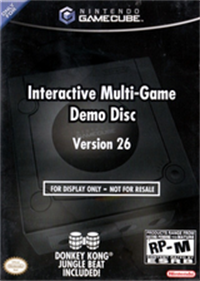 Interactive Multi-Game Demo Disc Version 26 - Box - Front Image