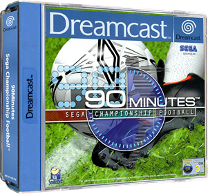 90 Minutes: Sega Championship Football - Box - 3D Image
