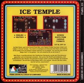 The Ice Temple - Box - Back Image