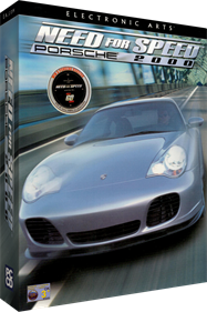 Need for Speed: Porsche Unleashed - Box - 3D Image