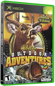 Cabela's Outdoor Adventures - Box - 3D Image