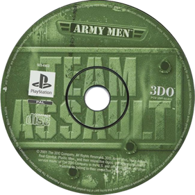 Army Men: World War: Team Assault - Disc Image