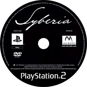 Syberia - Disc Image