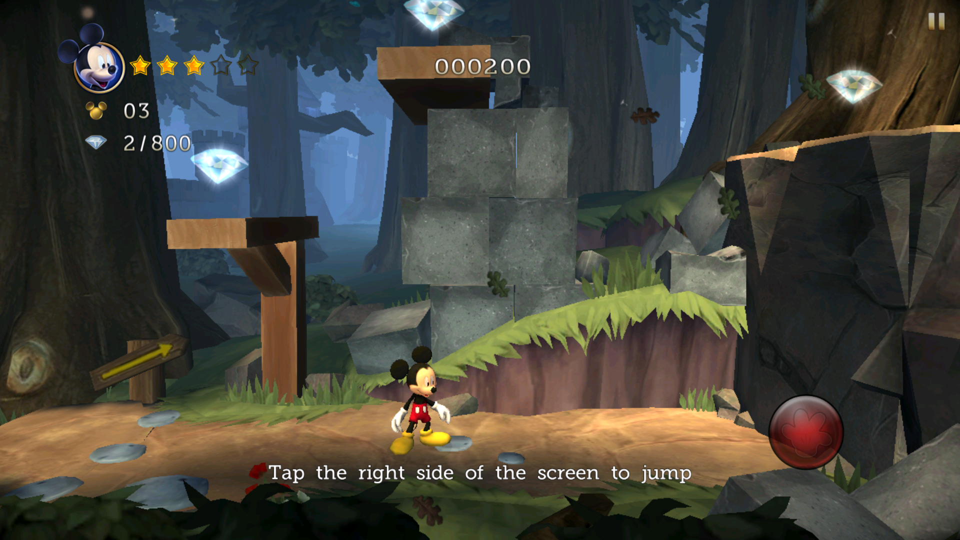 mickey mouse castle of illusion game