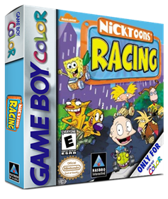 NickToons Racing - Box - 3D Image