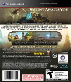 Prince of Persia - Box - Back Image