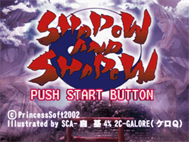 Shadow and Shadow - Screenshot - Game Title Image