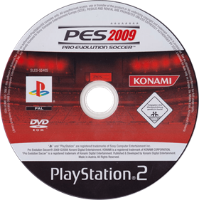 PES 2009: Pro Evolution Soccer - Disc Image