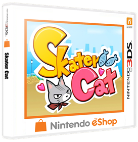 Skater Cat - Box - 3D Image