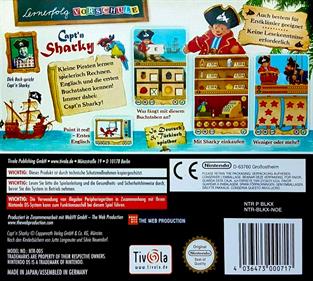 Lernerfolg Vorschule: Capt'n Sharky - Box - Back Image