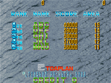 Knuckle Bash - Screenshot - High Scores Image