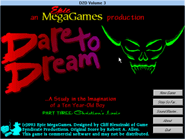 Dare to Dream 3 - Screenshot - Game Title Image
