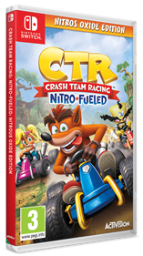 CTR: Crash Team Racing: Nitro-Fueled - Box - 3D Image