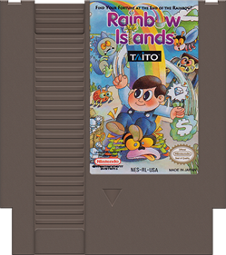 Rainbow Islands - Cart - Front Image