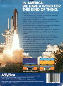 Space Shuttle: A Journey into Space - Box - Back Image