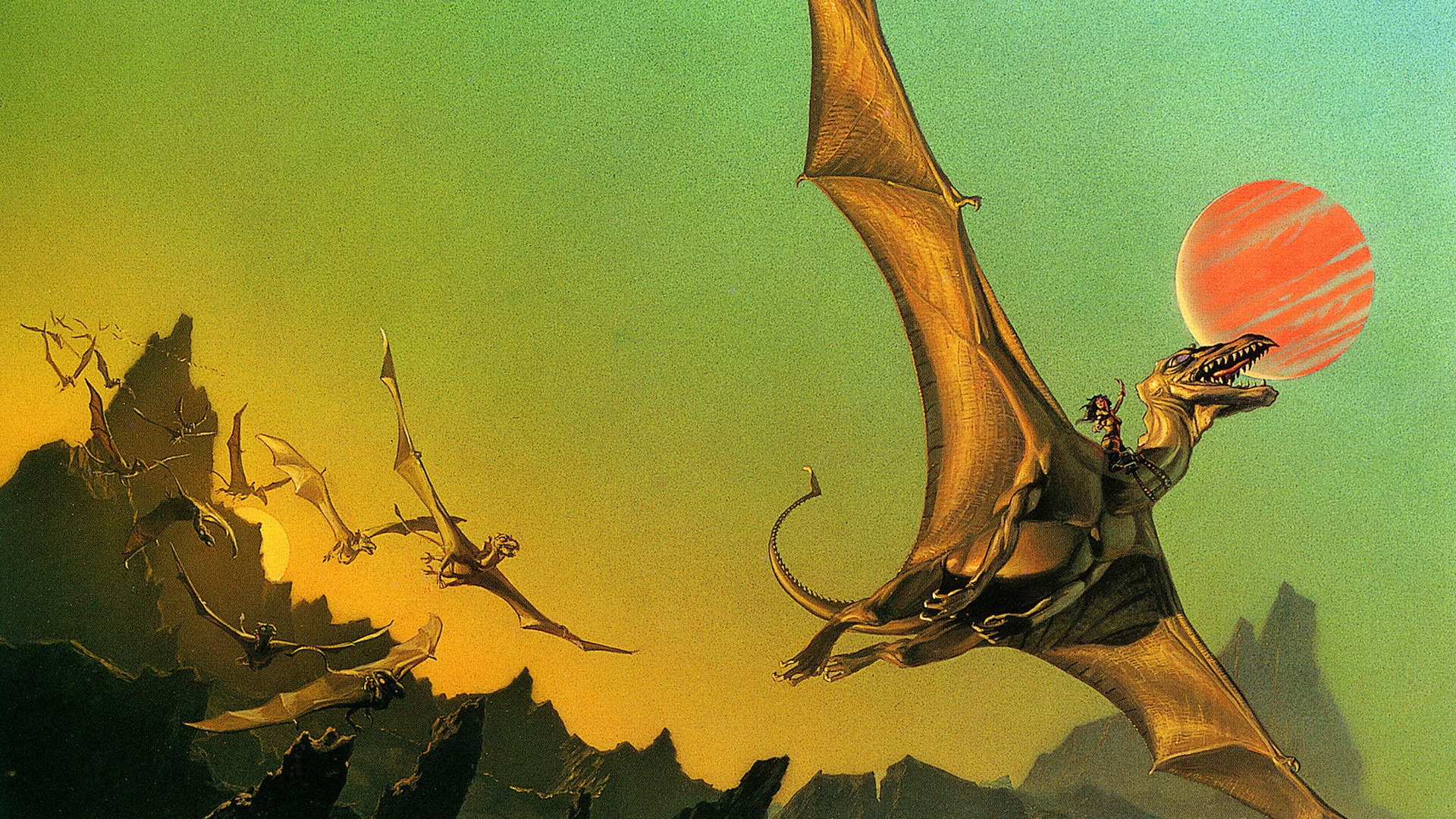 the dragon riders of pern