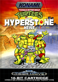 Teenage Mutant Ninja Turtles: The Hyperstone Heist - Box - Front - Reconstructed Image