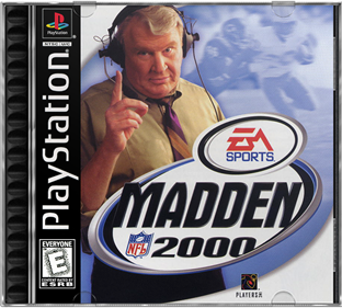 Madden NFL 2000 - Box - Front - Reconstructed Image