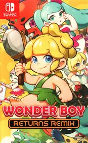 Wonder Boy Returns Remix - Box - Front Image