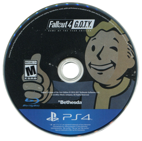 Fallout 4: Game of the Year Edition - Disc Image