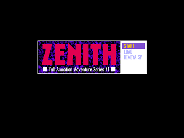 Zenith - Screenshot - Game Select Image