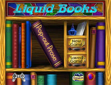 Liquid Books Adventure 5: Pop-Out Prose - Screenshot - Game Select Image