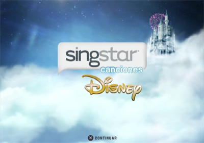 SingStar: Singalong with Disney - Screenshot - Game Title Image