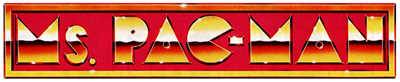 Ms. Pac-Man (Namco) - Clear Logo Image
