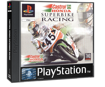 Castrol HONDA: World Superbike Team: Superbike Racing - Box - 3D Image