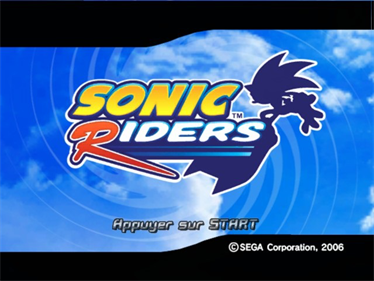Sonic Riders - Screenshot - Game Title Image