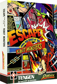 Escape from the Planet of the Robot Monsters - Box - 3D Image