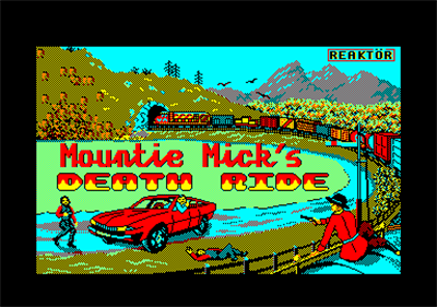 Mountie Mick's Deathride - Screenshot - Game Title Image