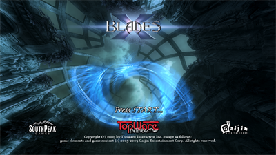 X-Blades - Screenshot - Game Title Image