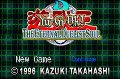 Yu-Gi-Oh! The Eternal Duelist Soul - Screenshot - Game Title Image