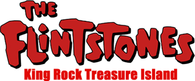 The Flintstones: King Rock Treasure Island - Clear Logo Image