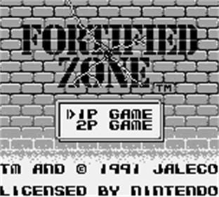 Fortified Zone - Screenshot - Game Title Image