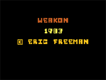 Weakon - Screenshot - Game Title Image