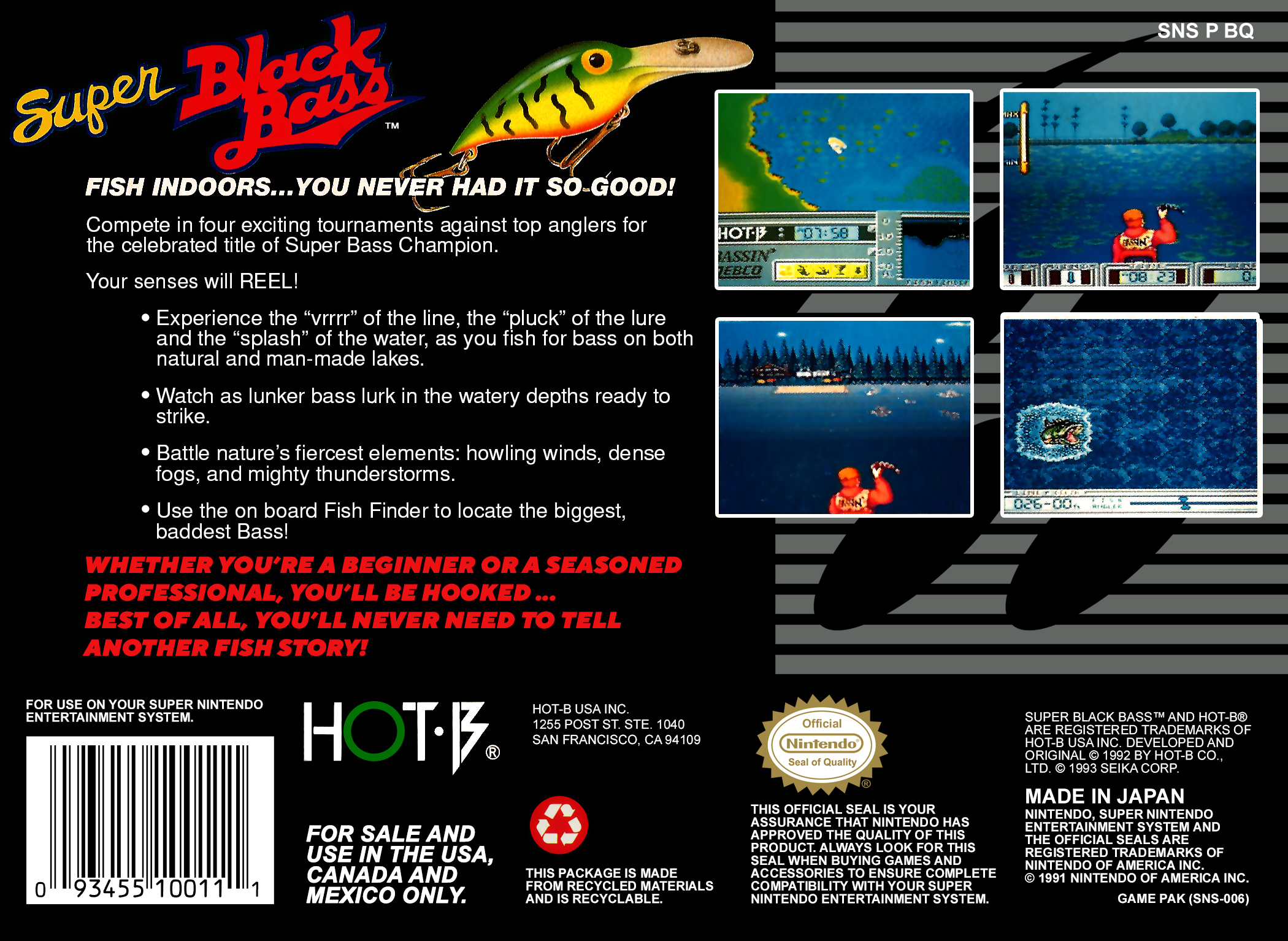 Super Black Bass Images - LaunchBox Games Database