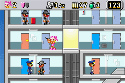 Elevator Action: Old & New - Screenshot - Gameplay Image