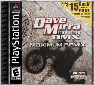 Dave Mirra Freestyle BMX: Maximum Remix - Box - Front - Reconstructed Image