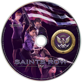 Saints Row IV - Fanart - Disc Image
